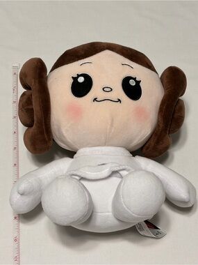 Star Wars Princess Leia Plush Mattel 9 Inch Stylized Soft Toy Collectible
